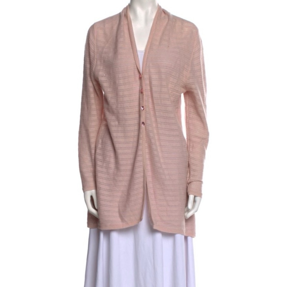 Cashmere Plunge Neckline Sweater. 100% Cashmere.
